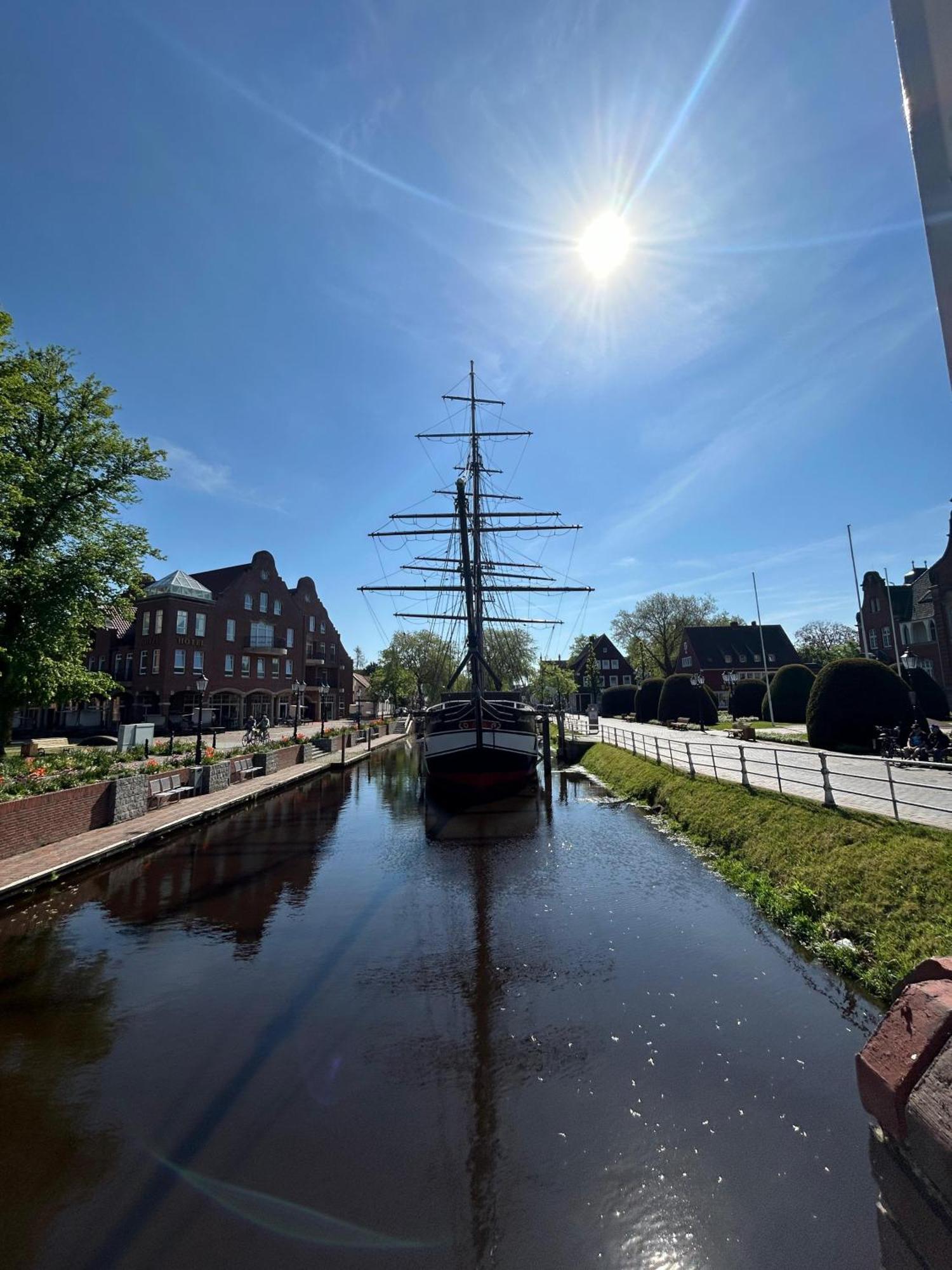 Ferienwohnung Haus Papenburg Garten Parkplatz Nordsee Extérieur photo