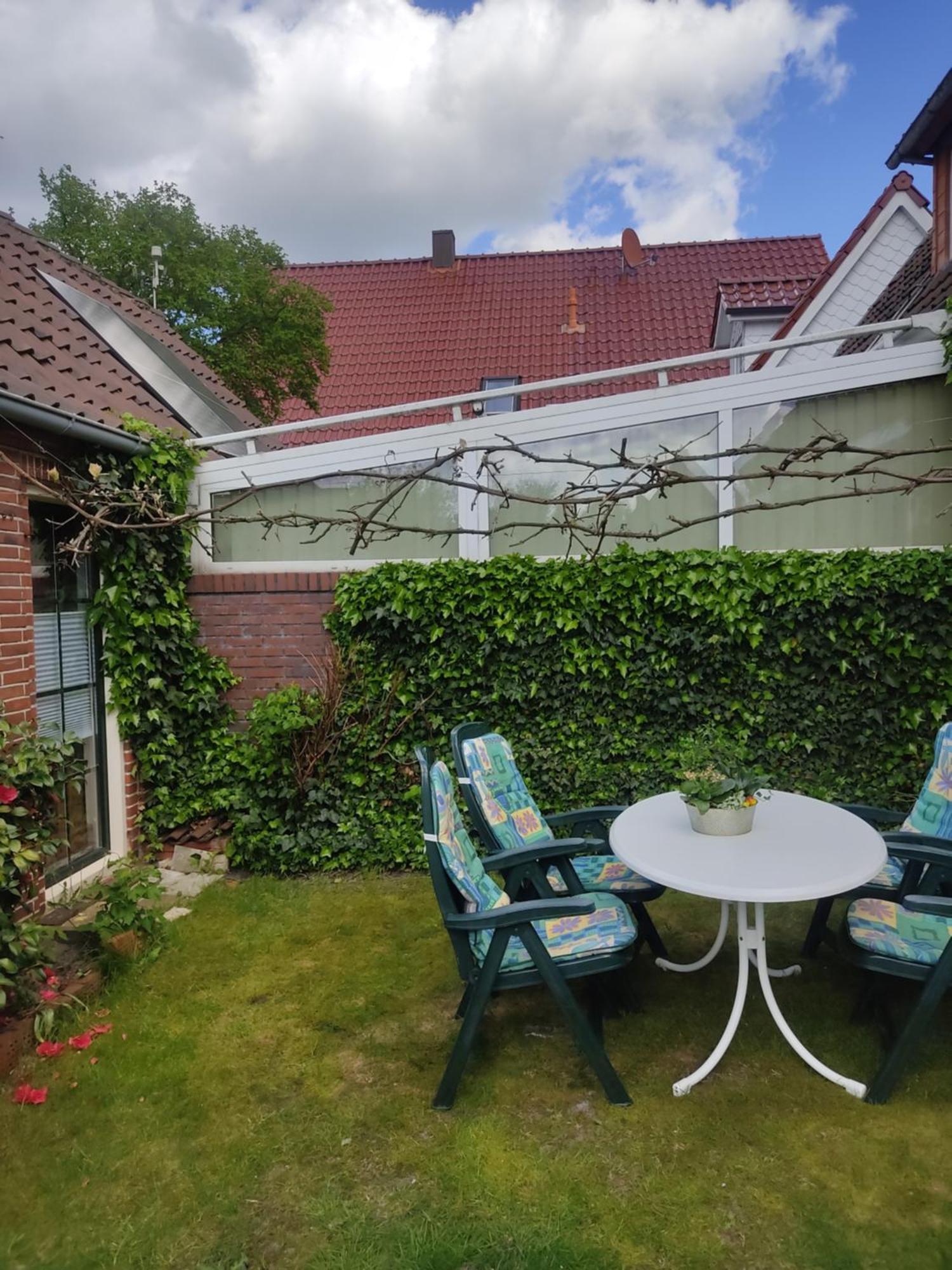 Ferienwohnung Haus Papenburg Garten Parkplatz Nordsee Extérieur photo