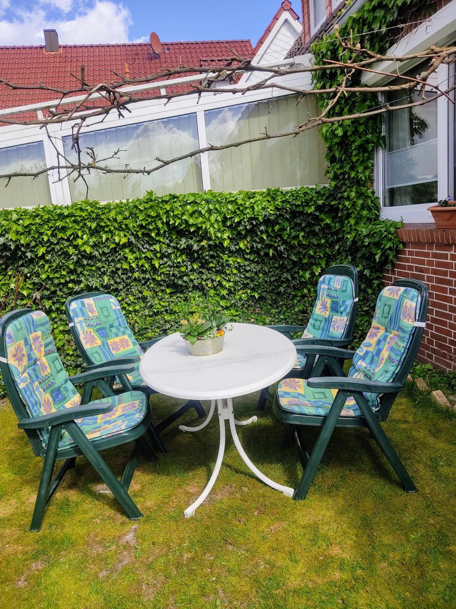 Ferienwohnung Haus Papenburg Garten Parkplatz Nordsee Extérieur photo