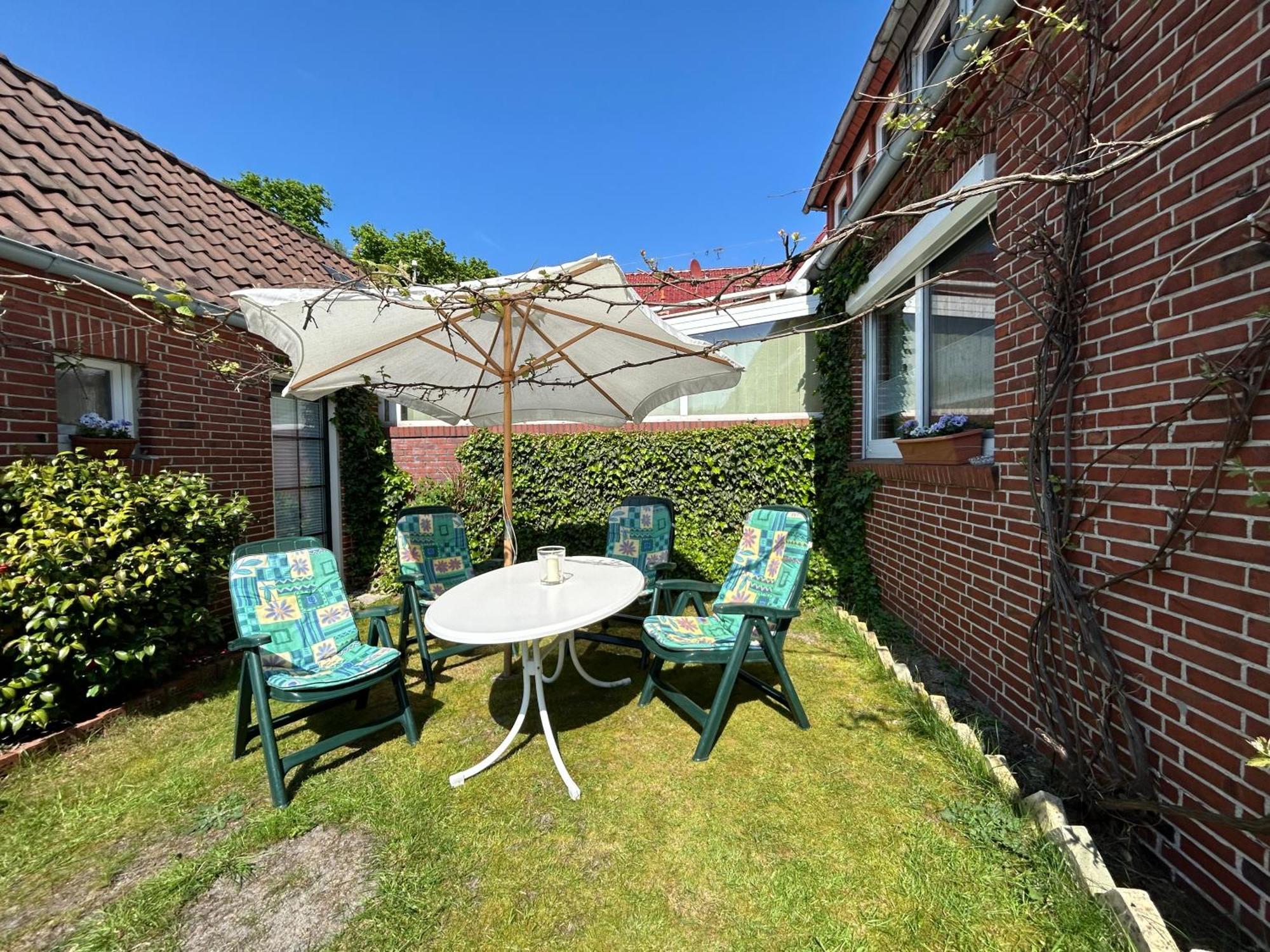 Ferienwohnung Haus Papenburg Garten Parkplatz Nordsee Extérieur photo