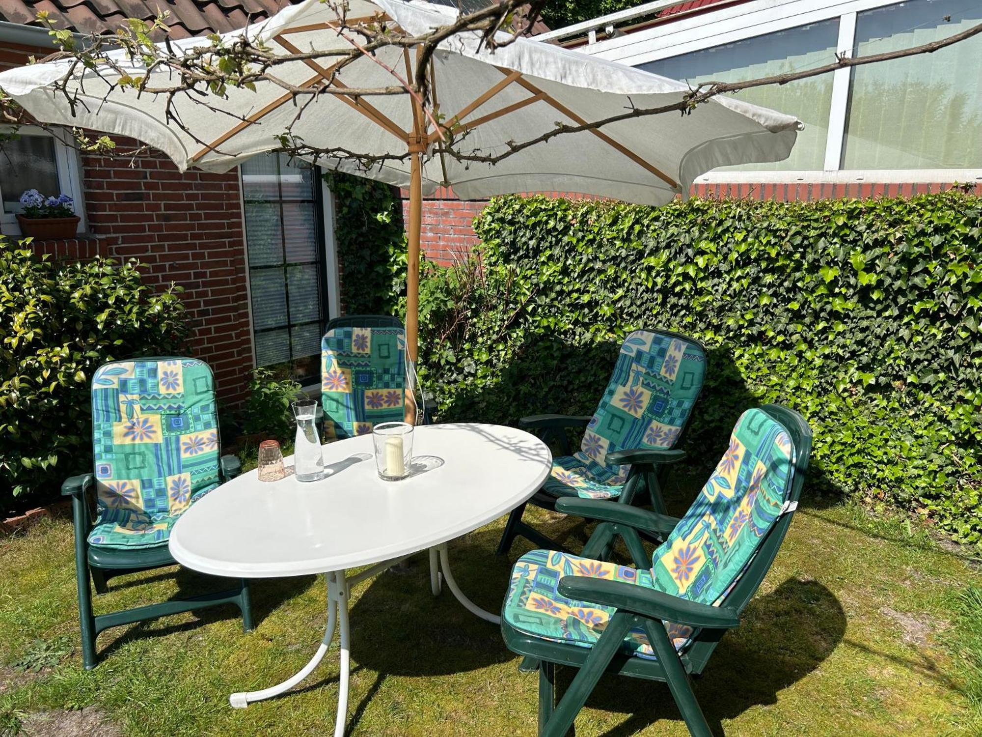Ferienwohnung Haus Papenburg Garten Parkplatz Nordsee Extérieur photo