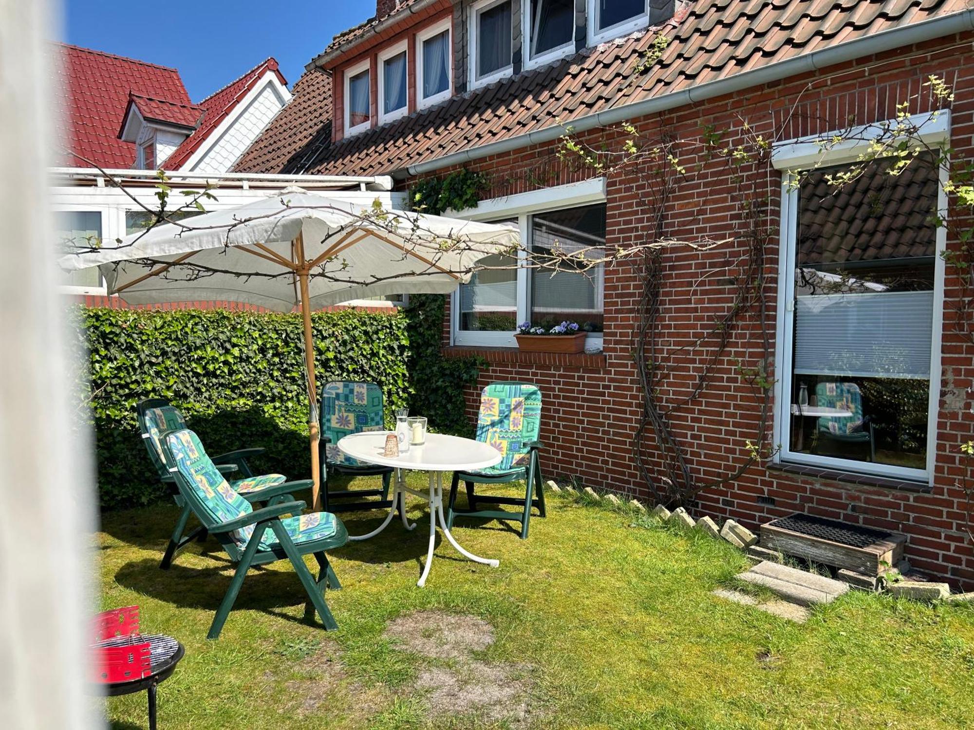 Ferienwohnung Haus Papenburg Garten Parkplatz Nordsee Extérieur photo